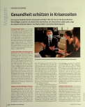 Vorschauseite 1: Gesundheit schützen in Krisenzeiten