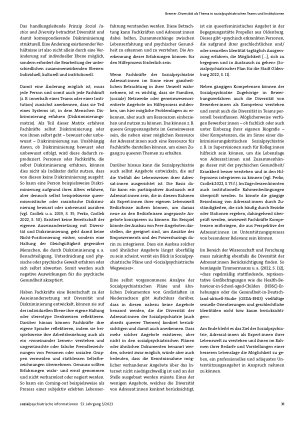 Vorschauseite 4: Diversität als Thema in sozialpsychiatrischen Teams und Institutionen. Der Nutzen für (queere) Adressat: innen der Sozialpsychiatrie und Anforderungen an die Fachkräfte