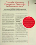 Vorschauseite 2: Chronische Schmerzen: Wie groß ist der Placeboeffekt bei Bewegungstraining?