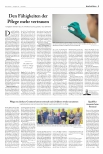 Vorschauseite 1: Den Fähigkeiten der Pflege mehr vertrauen.