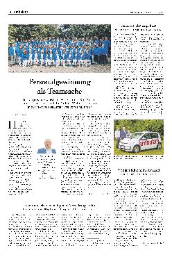Vorschauseite 1: Personalgewinnung als Teamsache