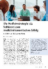 Vorschauseite 1: Die Medizinstrategie als Schlüssel zum medizinökonomischen Erfolg
