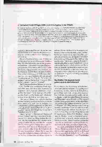 Vorschauseite 5: UNGLEICHER WETTBEWERB. Leiharbeit in der Pflege
