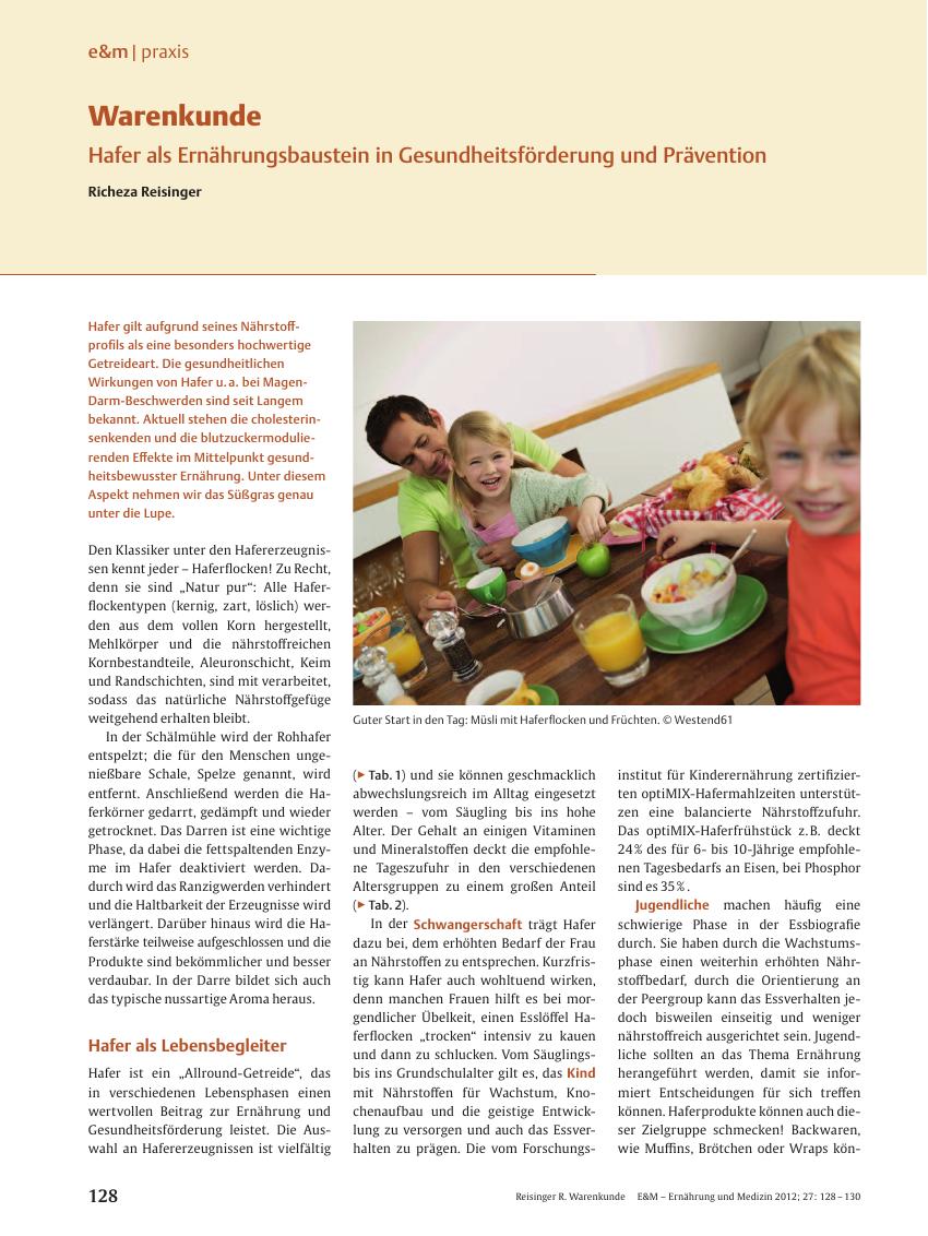 Vorschauseite 1: Warenkunde