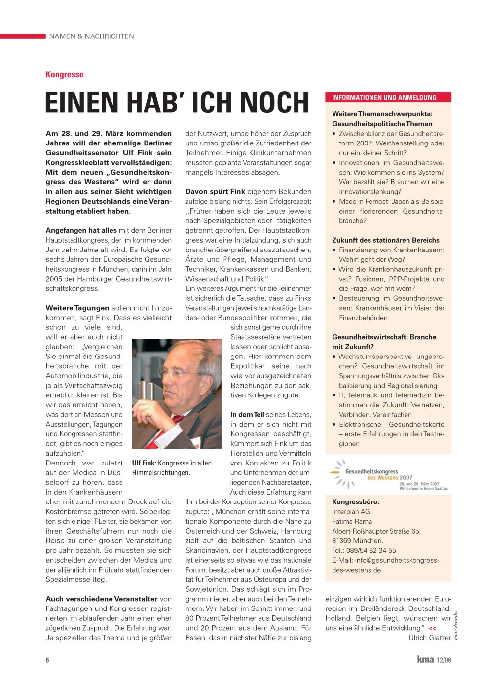 Vorschauseite 1: Einen hab? ich noch