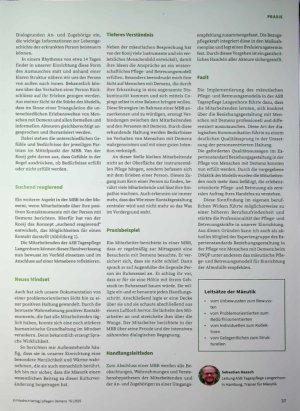Vorschauseite 2: Back to the roots Das mäeutische Pflegeund Betreuungsmodell