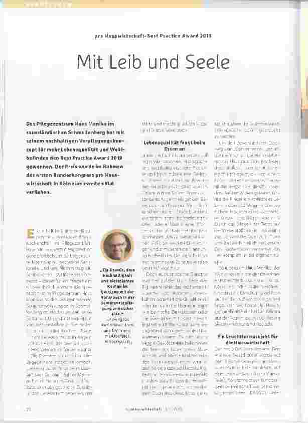 Vorschauseite 1: Mit Leib und Seele