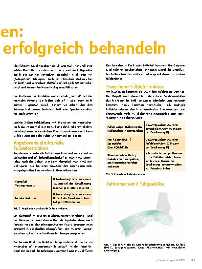 Vorschauseite 2: Fußdeformmität verstehen und behandeln