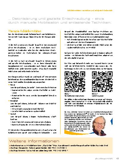 Vorschauseite 4: Fußdeformmität verstehen und behandeln