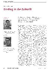 Vorschauseite 1: Einstieg in die Zukunft