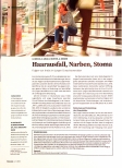 Vorschauseite 1: Haarausfall, Narben, Stoma