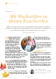 Vorschauseite 1: Mit Wachsstiften zu kleinen Kunstwerken.
