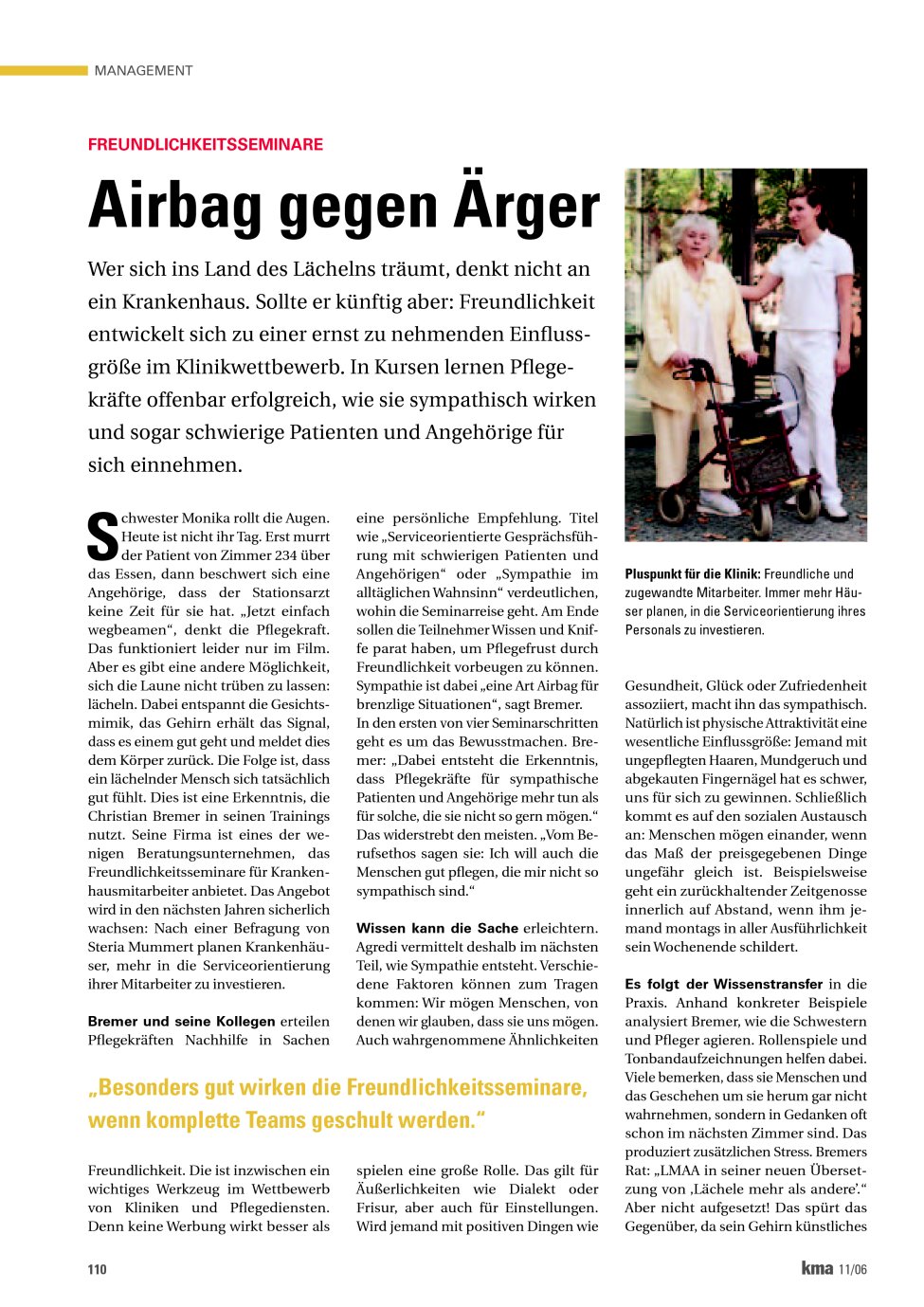 Vorschauseite 1: Airbag gegen Ärger