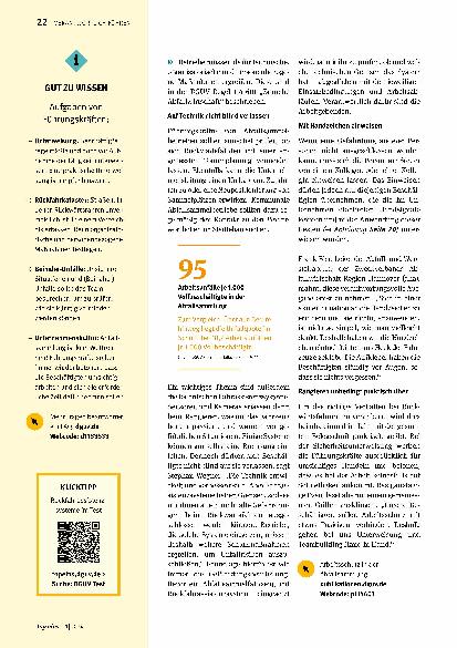 Vorschauseite 3: Rückwärts nur mit Vorsicht.