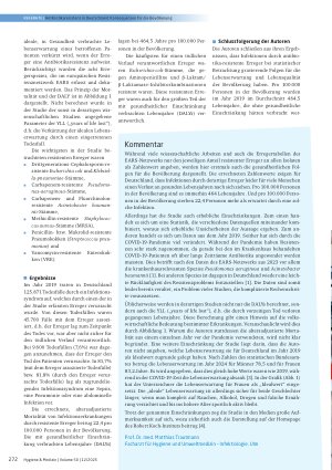 Vorschauseite 2: Antibiotikaresistenz in Deutschland: Viel beachtete Studie stellt Konsequenzen für die Bevölkerung dar
