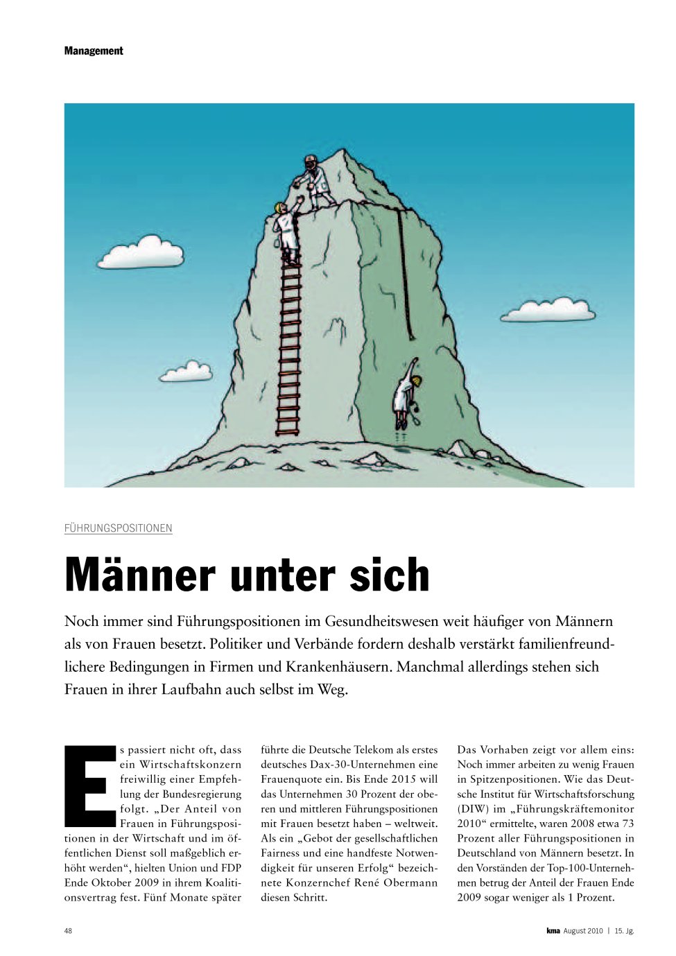 Vorschauseite 1: Männer unter sich