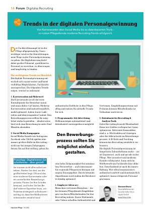 Vorschauseite 1: Trends in der digitalen Personalgewinnung