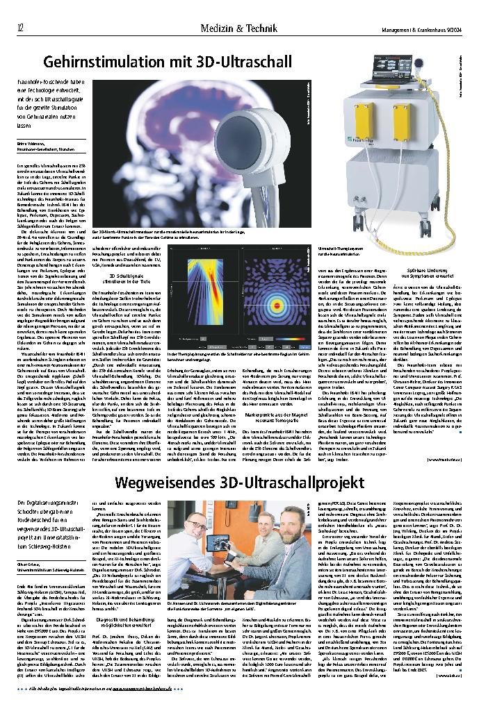 Vorschauseite 4: Medizin & Technik