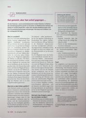 Vorschauseite 1: Gut gemeint, aber fast schiefgegangen. ..