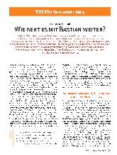 Vorschauseite 1: Wie geht es mit Bastian weiter ?
