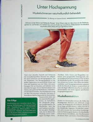 Vorschauseite 1: Unter Hochspannung Muskelschmerzen naturheilkundlich behandelt