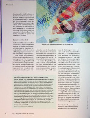 Vorschauseite 3: Gesundheitsdaten gegen Gebühr