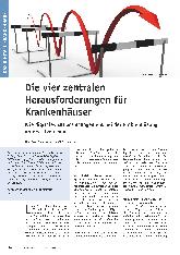 Vorschauseite 1: Die vier zentralen Herausforderungen für Krankenhäuser: Wie digitales Entlassmanagement bei der Problemlösung unterstützen kann.