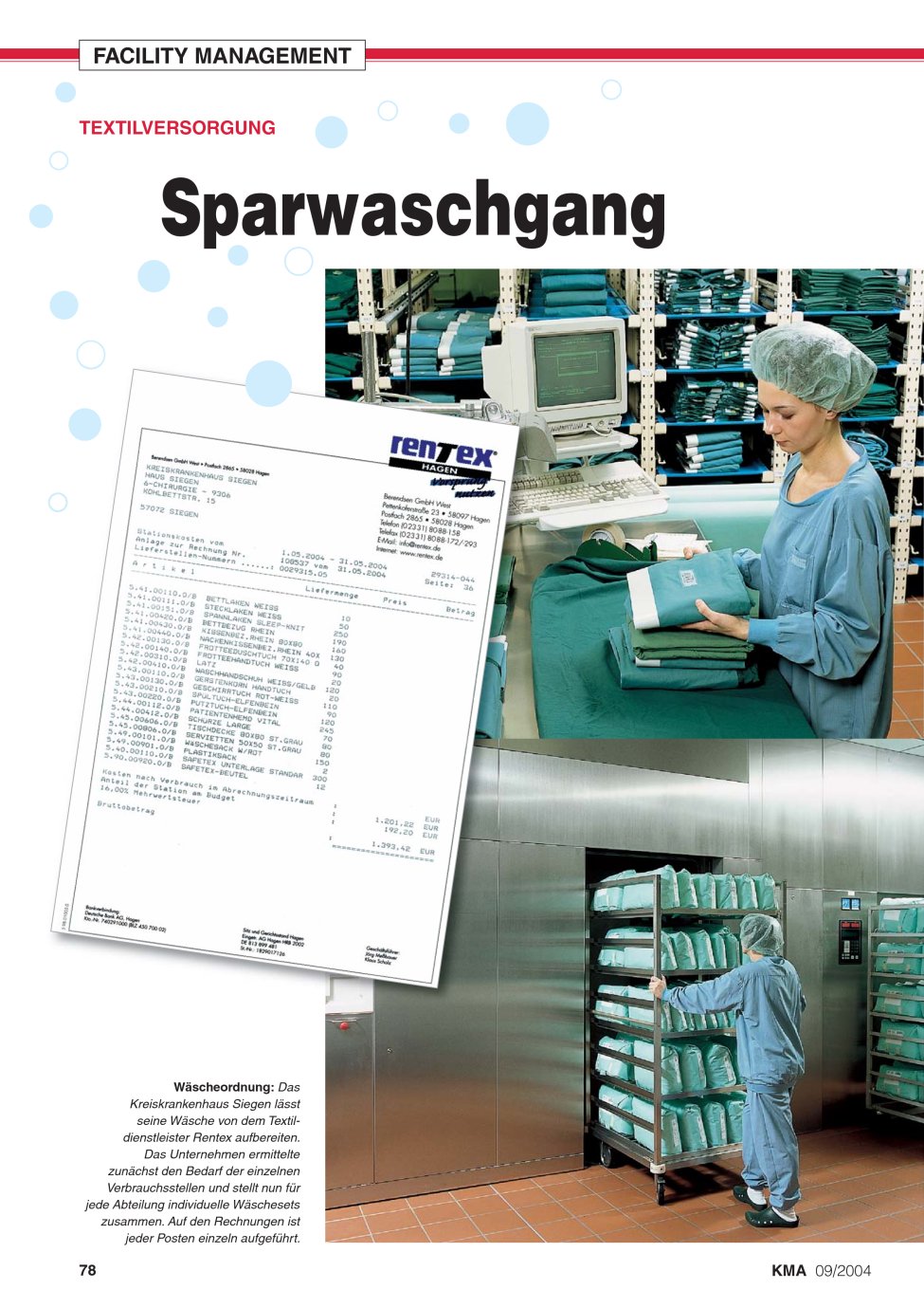 Vorschauseite 1: Sparwaschgang