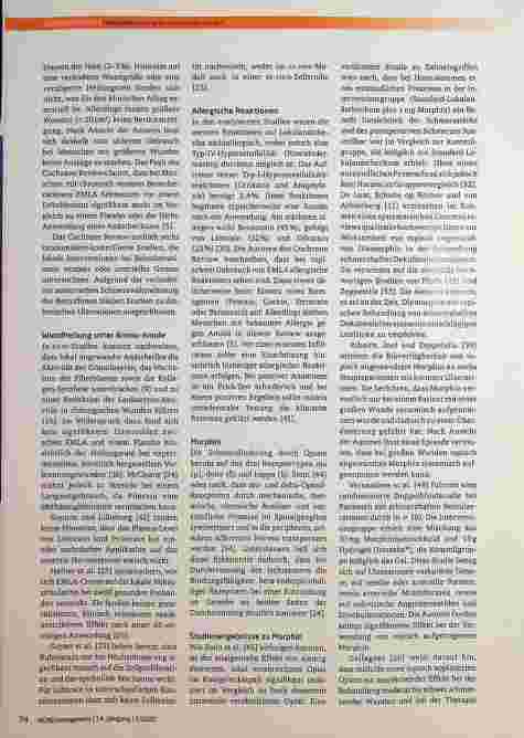 Vorschauseite 4: Möglichkeiten und Grenzen medikamentöser Schmerzbehandlung bei Menschen mit chronischen Wunden