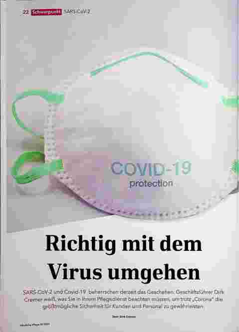 Vorschauseite 1: Richtig mit dem Virus umgehen