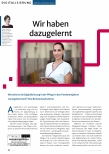 Vorschauseite 1: Wir haben dazugelernt.
