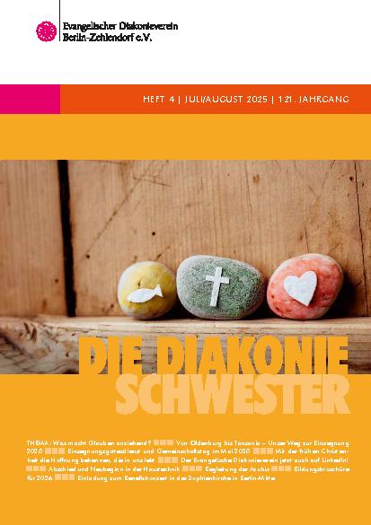 Vorschauseite 1: Die DiakonieSchwester Heft 4-2025