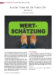 Vorschauseite 1: Aus der Praxis für die Praxis (20) Wertschätzung