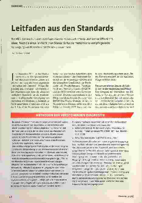 Vorschauseite 1: Leitfaden zu den Standards