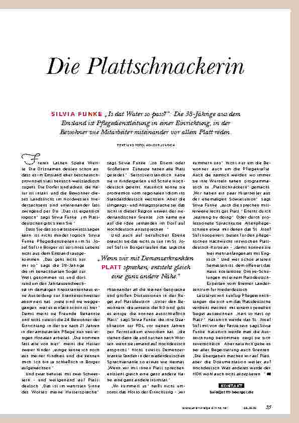 Vorschauseite 2: Die Plaudertasche