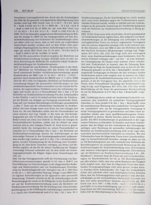 Vorschauseite 6: Vertragsarztrecht ♦ Genehmigung einer Anstellung im Wege des Sonderbedarfs