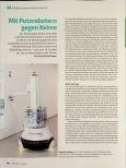 Vorschauseite 1: Mit Putzrobotern gegen Keime
