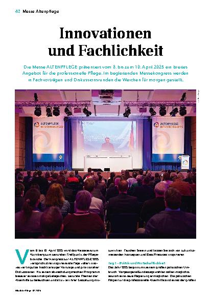 Vorschauseite 1: Innovationen und Fachlichkeit