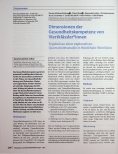 Vorschauseite 1: Dimensionen der Gesundheitskompetenz von Viertklässler*innen: Ergebnisse einer explorativen Querschnittsstudie in Nordrhein-Westfalen