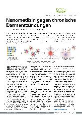 Vorschauseite 1: Nanomedizin gegen chronische Darmentzündungen