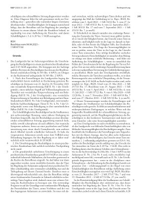 Vorschauseite 2: Schuldfähigkeit; Maßregelanordnung; Prüfung der Einsichtsund Steuerungsfähigkeit bei schizoaffektiver Störung
