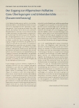 Vorschauseite 1: Der Zugang zur Allgemeinen Palliativ Care: Überlegungen und Erlebnisberichte (Zusammenfassung)