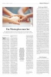 Vorschauseite 1: Ein Masterplan muss her.