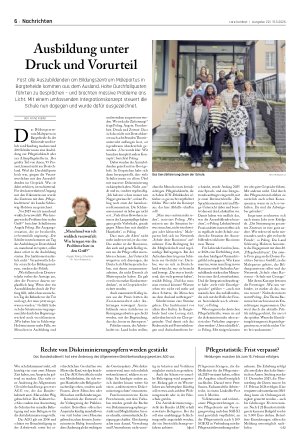 Vorschauseite 1: Ausbildung unter Druck und Vorurteil
