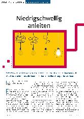 Vorschauseite 1: Niedrigschwellig anleiten
