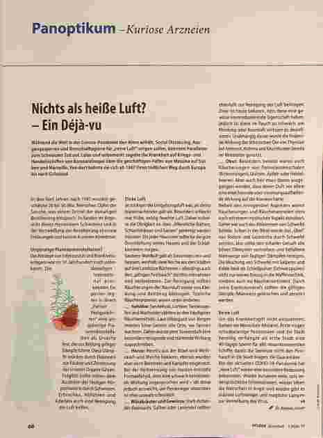 Vorschauseite 1: Nichts als heiße Luft? - Ein Déjà-vu