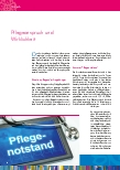 Vorschauseite 1: Pflegeanspruch und Wirklichkeit