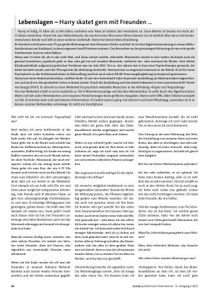 Vorschauseite 1: Lebenslagen – Harry skatet gern mit Freunden