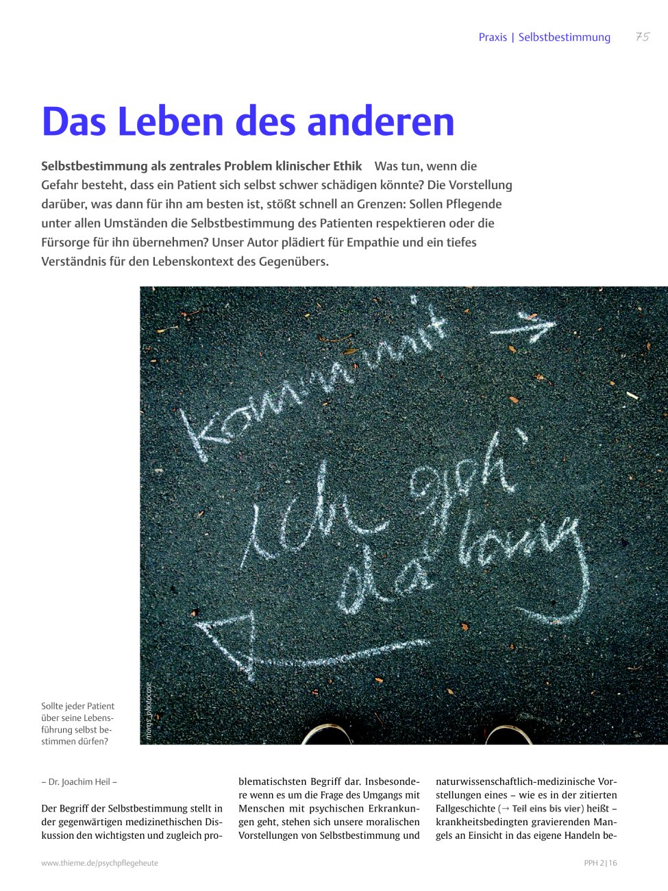 Vorschauseite 1: Das Leben des anderen