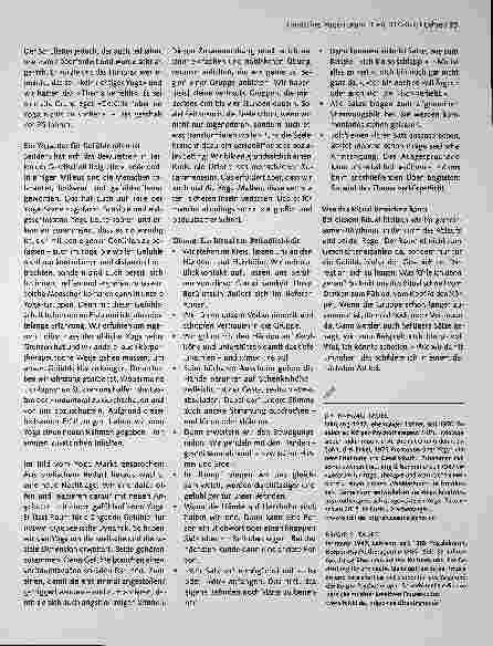Vorschauseite 4: ZWISCHEN YOGA-WELT UND ALLTAGSWELT - TEIL XVII Gefühle im Yoga